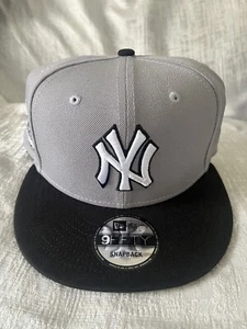 New Era New York Yankees All Star Patch Jordan Cool Grey 9Fifty 950 Hat Cap NEW - Picture 1 of 4