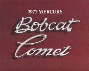 1977 Mercury Bobcat & Comet Prospekt / Brochure US/USA - Picture 1 of 5