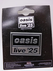 Oasis - Live '25 - Logo Pin Badge - Picture 1 of 5