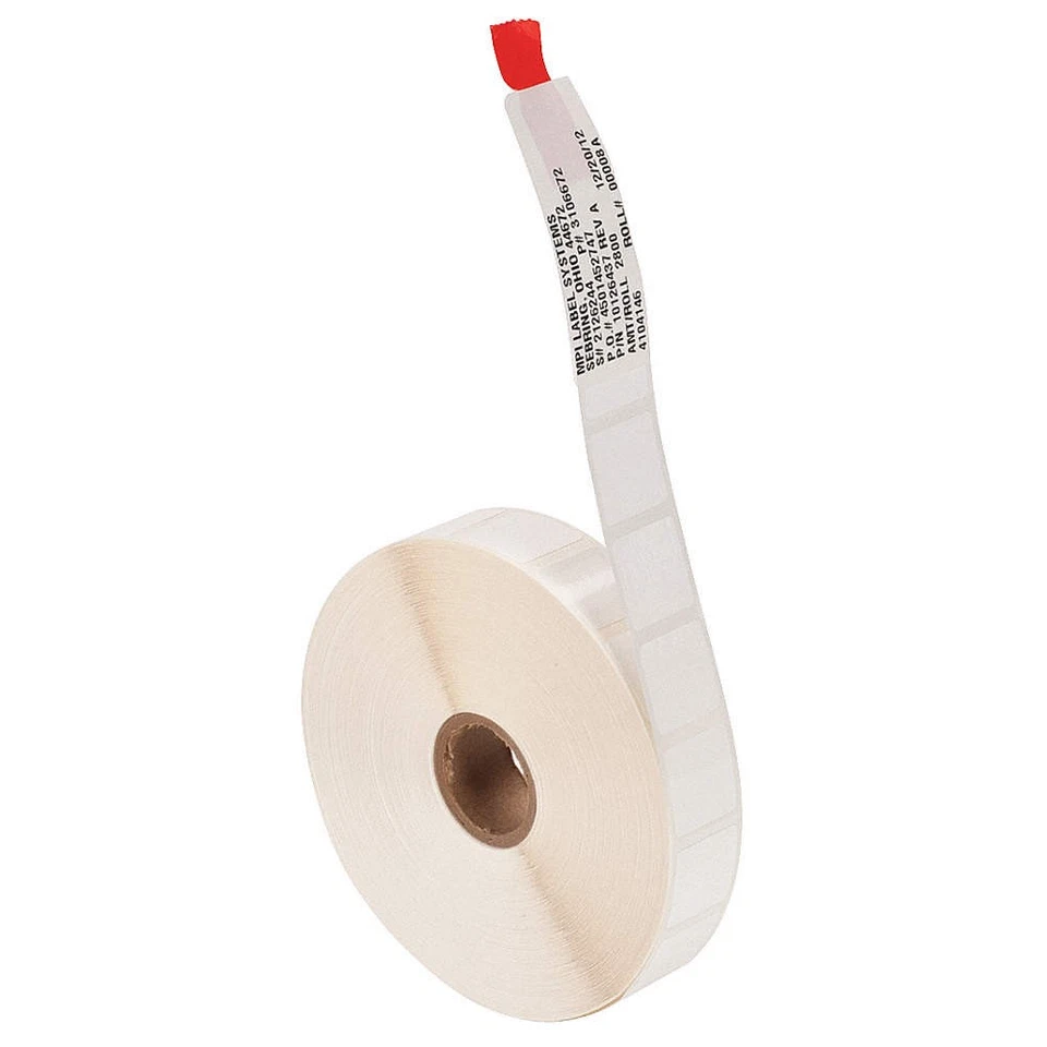 MSA 10126437 Label, 1-1/2 Lx 4 Wx 1-1/2 H In. 23YE14 - Image 1 of 1