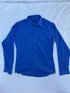 Men Skinny Fit Super Lightweight 100% Cotton Gucci Shirt with 16 Inch Neck - Picture 1 of 11