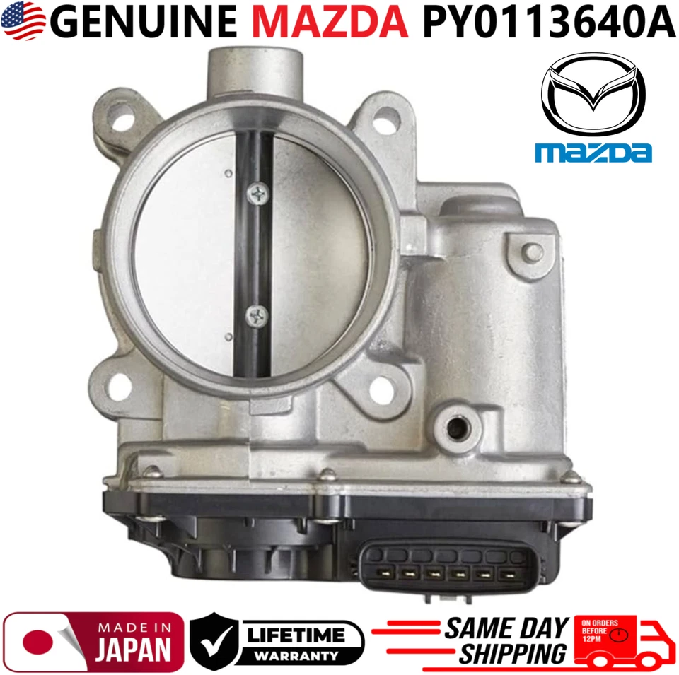 OEM GENUINE MAZDA Throttle Body For 2014-2018 Mazda 3 6 CX-5 2.5L I4, PY0113640A - Image 1 of 4