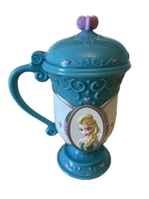 Frozen Disney on Ice Souvenir Cup with Lid Princess Elsa and Anna - Image 1 of 4