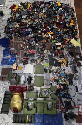 MEGA BLOKS CONSTRUX Halo Call of Duty TMNT Piratas do Caribe Lote 19 Lbs - Imagem 1 de 4