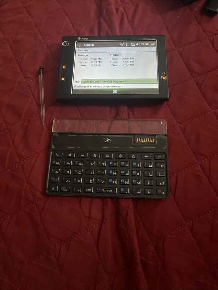 HTC Advantage X7500 - Win Mobile 6.0 Pro Greek - RARE/COLLECTORS ITEM! - Immagine 1 di 3