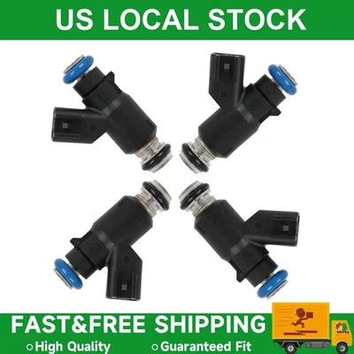 4pcs New Fuel Injector for Chevrolet Aveo Aveo5 2007-2008 L4 1.6L Gas 96487553 - Изображение 1 из 4