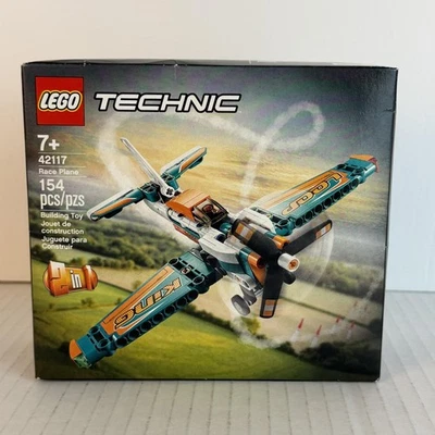 LEGO Technic Race Plane 42117 154 pcs 2-in-1 Jet Airplane Building Toy Set 7+ - Image 1 of 4