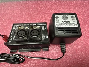 RDL FP-BUC2 2 channel Balanced to Unbalanced Converter W/ Power supply - Picture 1 of 2