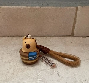 Colcolo Cute Capybara Bathtub Keychain - Picture 1 of 3