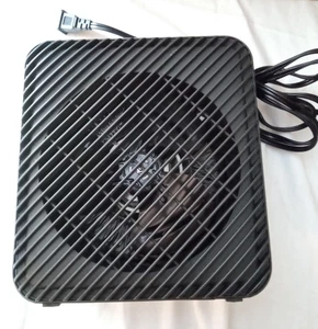 Pelonis 1500W 3-Speed Electric Fan-Forced Space Heater, PSH08F1ABB, Black, works - Picture 1 of 4