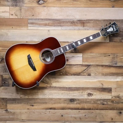 Guitarra Eléctrica Acústica D'Angelico Premier Lexington, Iced Tea Burst U264682 Foto 1 de 4