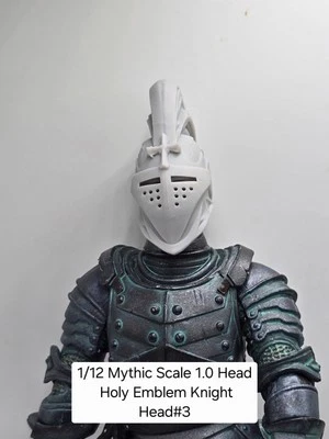 3D-печатная ГОЛОВА СВЯТОЙ ЭМБЛЕМЫ NO3 1.0 голова для мифических легионов масштаб 1/12 фигурка  - Изображение 1 из 2