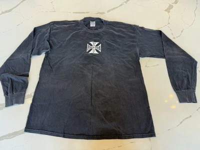 Frogman vintage manga larga West Coast para hombre talla XL algodón pesado Foto 1 de 4