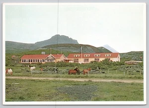 Postal c38575 Hotel Bifrost en Borgarfjordur Islandia - Imagen 1 de 2