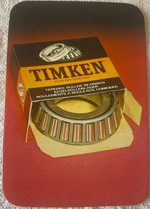 ⭕VTG, card pocket calendar 1986/87 TIMKEN Portugal advertising - Picture 1 of 2