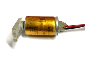 15000uF, 16V, 85°, -10- +50%, ROE Roederstein, Elko,  EYM/B Serie. Schraubansch. - Bild 1 von 4
