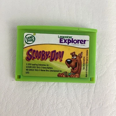 Leap Frog Explorer Video Game Cartridge Scooby Doo Learning Hanna Barbera 2010 - Image 1 of 4