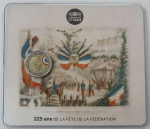 Francia 2 Euros 2015 225 Años Fiesta de la Federación BU - Imagen 1 de 2