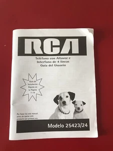 RCA 25424re1 25423re1 user manual - Picture 1 of 1