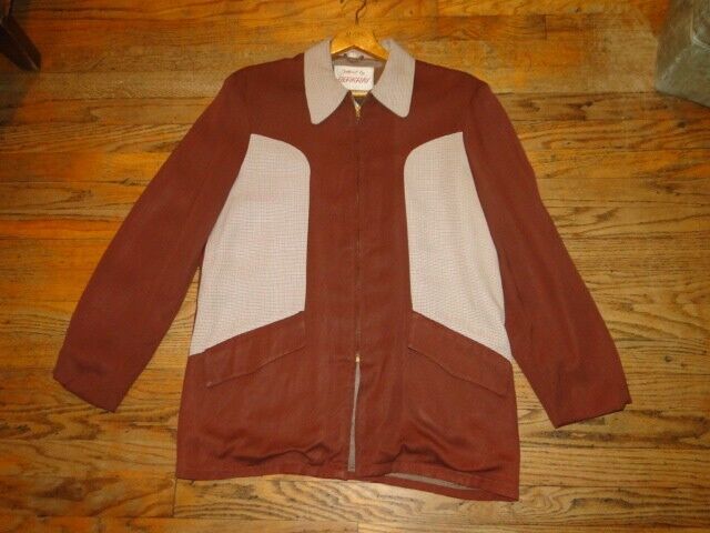 Rockabilly Gabardine 1950s Vintage Outerwear Coats & Jackets Rockabilly Gabardine 1950s Vintage Outerwear Coats & Jackets