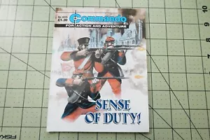 COMMANDO COMICS # 4026 "SENSE OF DUTY" BRITISH MILITARY ADVENTURE COMIC - Bild 1 von 2