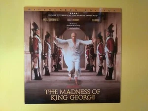 MADNESS OF KING GEORGE Nigel Hawthorne 1994 Hallmark PG13 LASERDISC - Picture 1 of 3