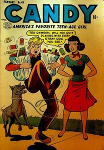 Candy America's Favorite Teen-Age Girl 46 Quality Comics 1954 - Picture 1 of 2