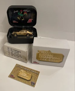 Racing Champions 24K GOLD 5 Terry Labonte Kelloggs Corny NASCAR 50th Anniversary - Picture 1 of 6