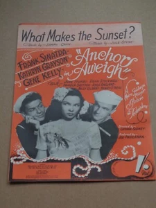 Partituras de película Frank Sinatra/Kathryn Grayson/Gene Kelly - Anchors Aweigh 1945 - Imagen 1 de 1