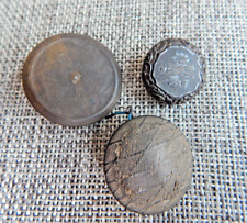 Lot of Antique Vntg Pressed Horn Buttons #572