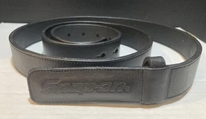 SNAP-ON Tools BELT Mechanics No-Scratch Belt -Black Leather Size 2XL 46-48 - Picture 1 of 10