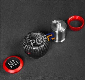 For Toyota GR86 Subaru BRZ 2022-2024 Dry Carbon Fiber Speed Manual Shift Knob - Picture 1 of 14