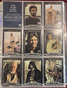 2007 Topps Star Wars 30th Anniversary Complete Mini Master Set 1-120 + Puzzle +