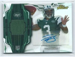 2014 Topps Finest Tajh Boyd PRIME PATCH RELIC AUTO AUTOGRAPH RC JETS - Picture 1 of 1