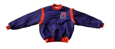 Vintage Swingster NBA Phoenix Suns Bomber Jacket Mens Large Snap - Image 1 of 4