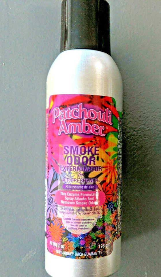 Patchouli Amber Smoke Odor Eliminating Enzyme Spray 7oz