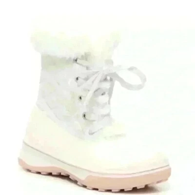 Kelly & Katie Aurora niños showboat plata blanco rosa talla 3M usado en excelente estado déjalo ir Foto 1 de 4