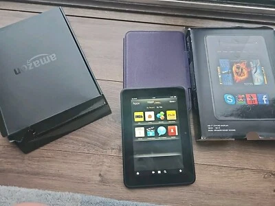 Amazon Kindle Fire HD 7  Wi-Fi, 7in X43Z60 - Black - Image 1 of 4