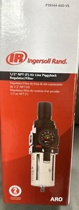 New In Box Ingersoll Rand ARO 1/2 Inch NPT Filter / Regulator P39344-600VS - Picture 1 of 4
