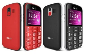 BLU JOY 2.4" J010 GSM Unlocked 2G Dual Sim VGA Camera Cellphone W/ Keyboard NEW - Picture 1 of 3