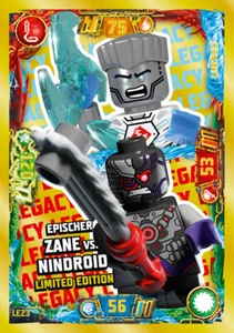 LEGO Ninjago Series 7 Trading Card LE23 Epic Zane vs Nindroid Limited Edition - Picture 1 of 1