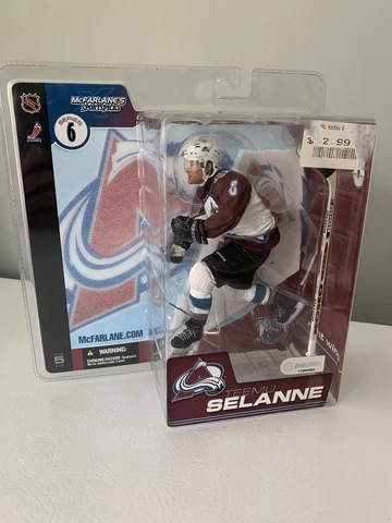 McFarlane NHL Series 6 TEEMU SELANNE Colorado Avalanche #8 White Jersey Cover