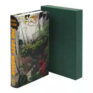 The Lost World - Michael Crichton - Illustrated Edition from Folio Society - New - Foto 1 di 17