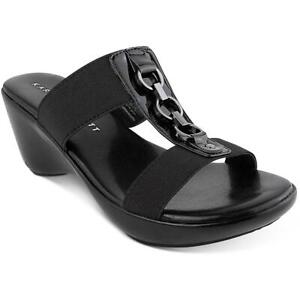 Karen Scott Womens Pimaa Slip On Wedge Casual Wedge Sandals Shoes BHFO 4074