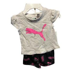 Puma Infant Two Piece Set 0-3 Months Baby Clothing #1 - Picture 1 of 4