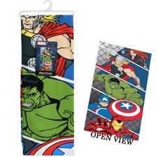 Marvel Avengers Large Beach Towel for Kids, Soft and Absorbent - 54x27 Inches