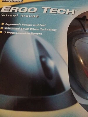 ERGO TECH Wheel Mouse. By Fellows - Image 1 of 4