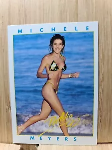 Portfolio 92 International Swimsuit MICHELE MEYERS #16 Trading Card FREE POST - Foto 1 di 2