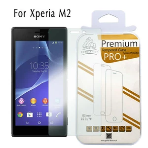 For Xperia M2 Screen Protector Tempered Glass 100% Genuine Gorilla Tech For Sony - Picture 1 of 7