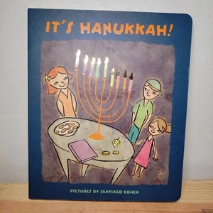 BOOK It's Hanukkah! Board Book by Santiago Cohen - Imagen 1 de 3